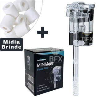 FILTRO EXTERNO MINI HF-200 XP-06 AQUATANK HANG-ON PARA AQUARIOS PEQUENO ATÉ 10 LITROS em Oferta na Shopee