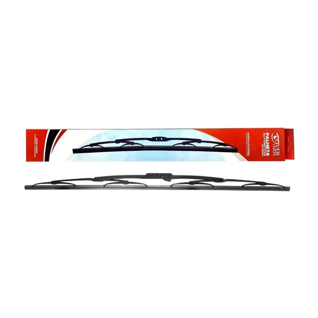 Palheta Limpador Para-brisa 22" Ferro Borracha Virgem Grafitada Overvision 32322200