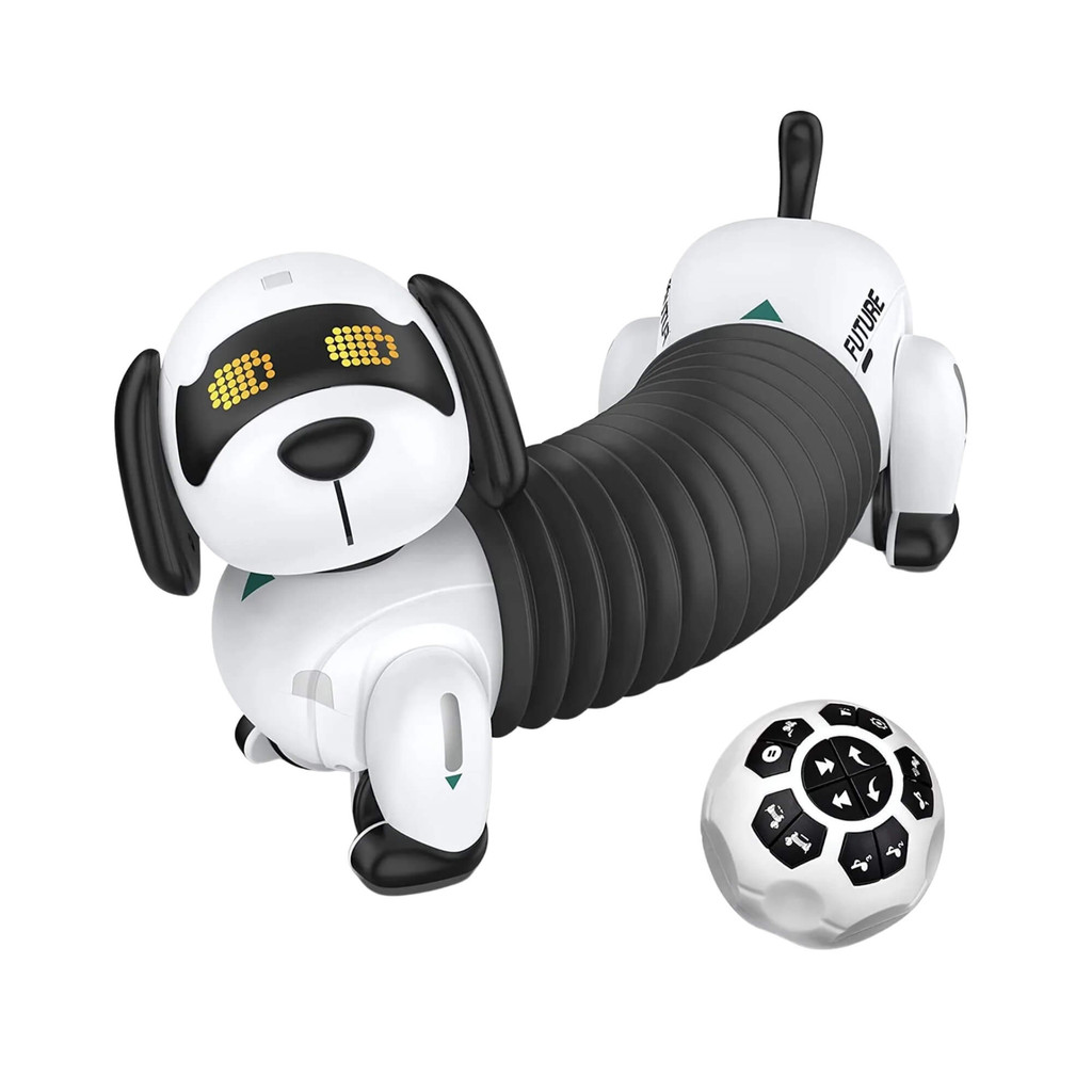 Cachorro Robô Interativo USB c/ Controle Remoto 50 Programações Zippy Toys - 10280