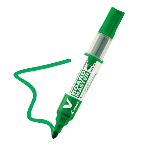 Pincel Marcador Para Quadro Branco Pilot Board Master- VERDE em Oferta na Shopee