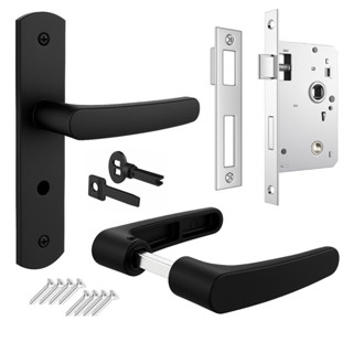 Fechadura Porta Madeira Banheiro Chave Fixa Soprano Ipanema Residencial Completa Inoxidável Caixa 40 em Oferta na Shopee