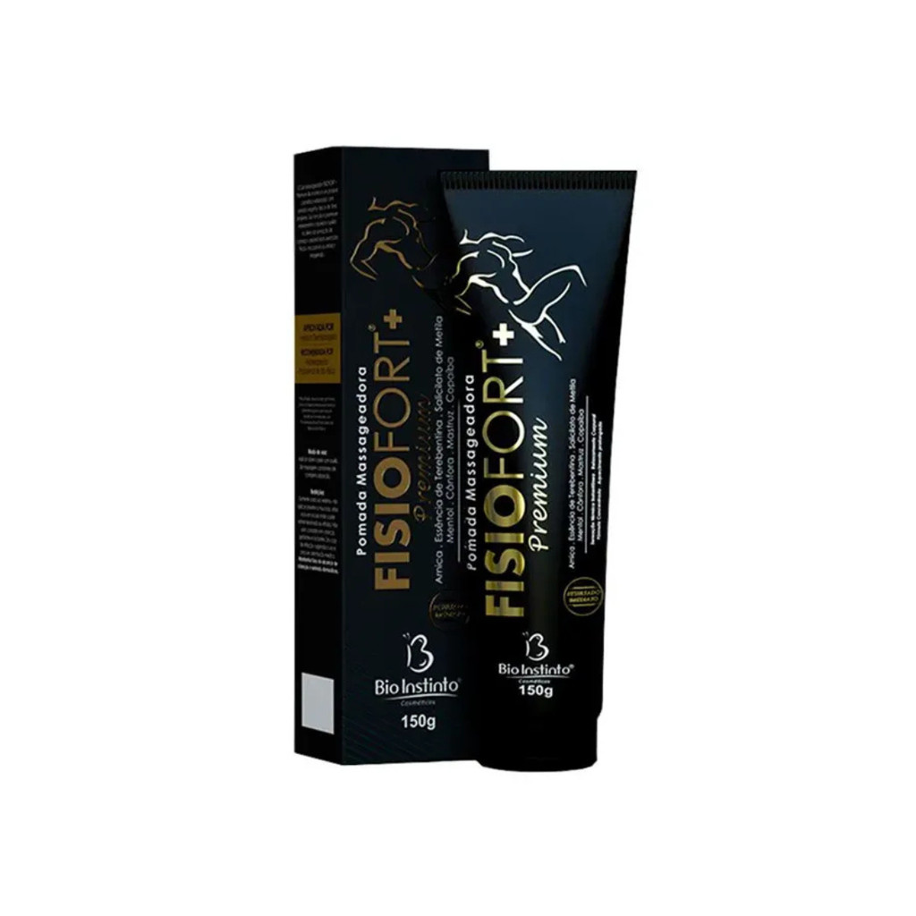 Pomada Massageadora Fisiofort Premium 150gr em Oferta na Shopee