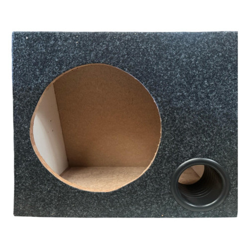 CAIXA DUTADA 10 POL TRAPEZOIDAL VAZIA SOM AUTOMOTIVO em Oferta na Shopee