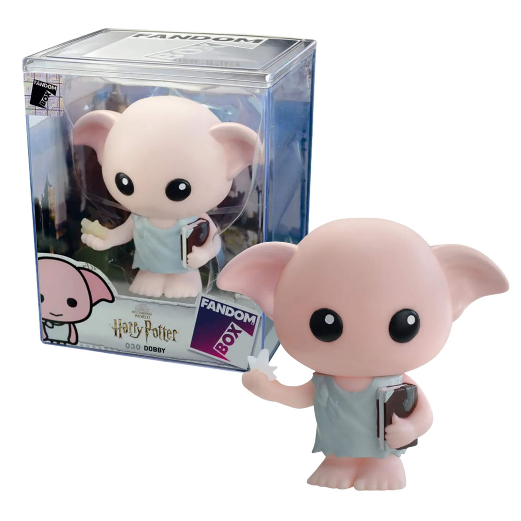 Boneco Colecionável Fandom Box Dobby Saga Harry Potter Vinil Atóxico Líder - 3458 em Oferta na Shopee