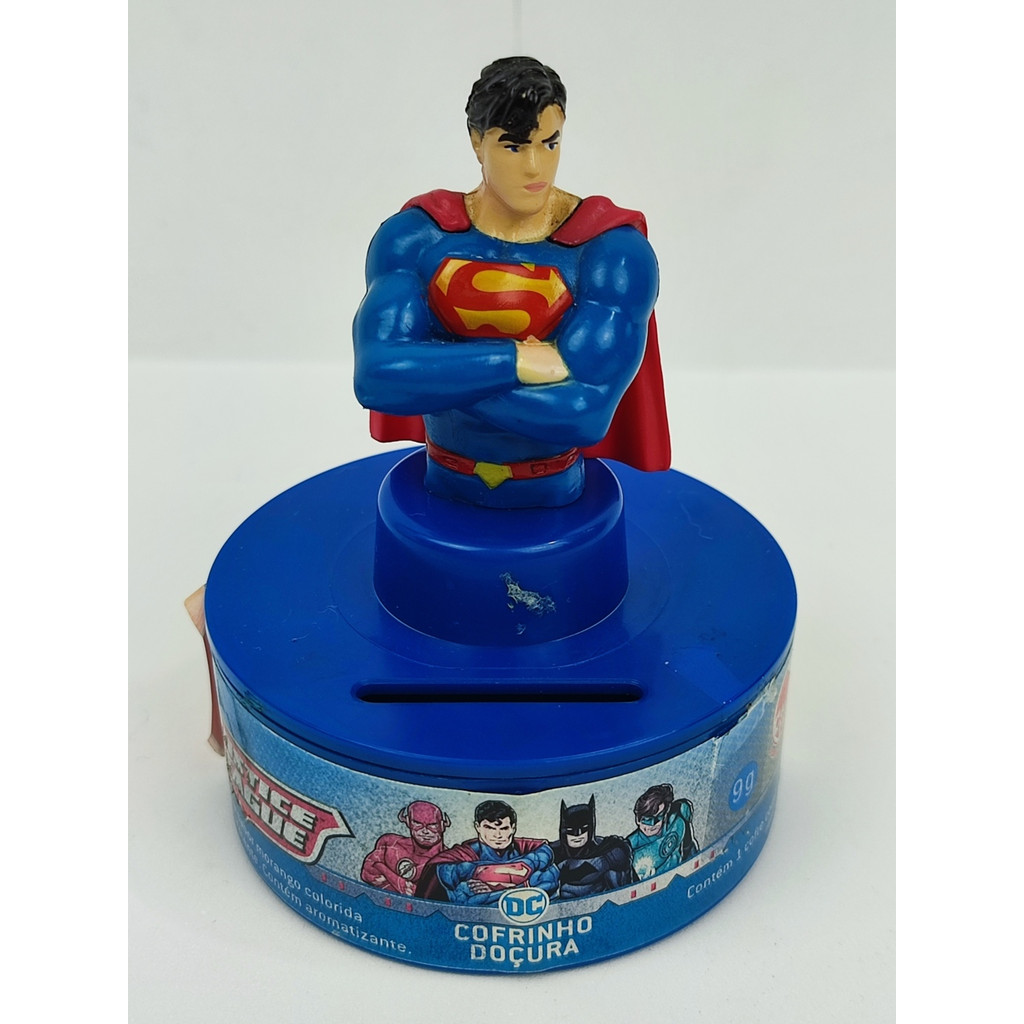Cofre Doçura Superman Liga Da Justiça DC Comics
