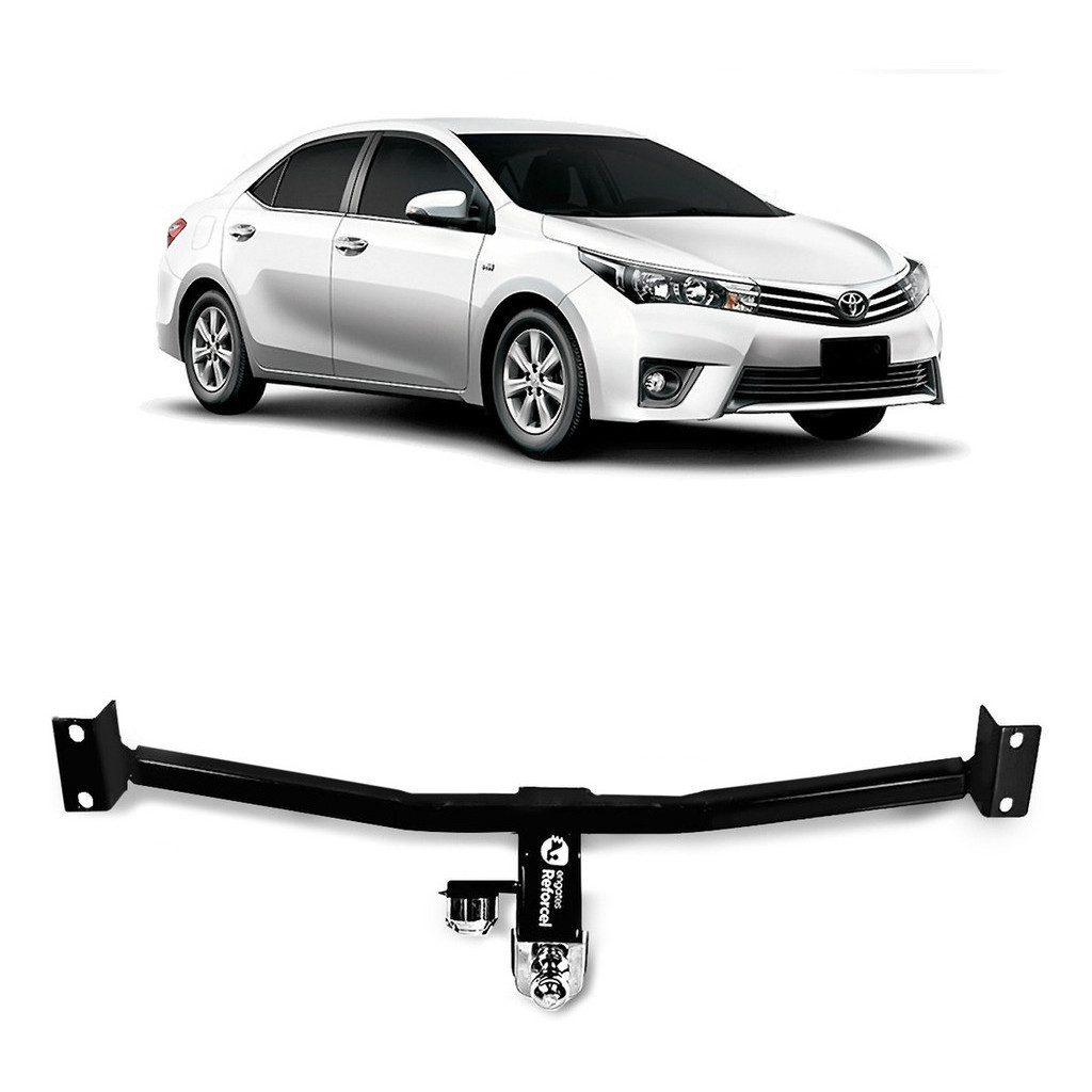Engate Reboque Corolla 2014 2015 16 17 2018 2019 Fixo 500kg Bom bOM