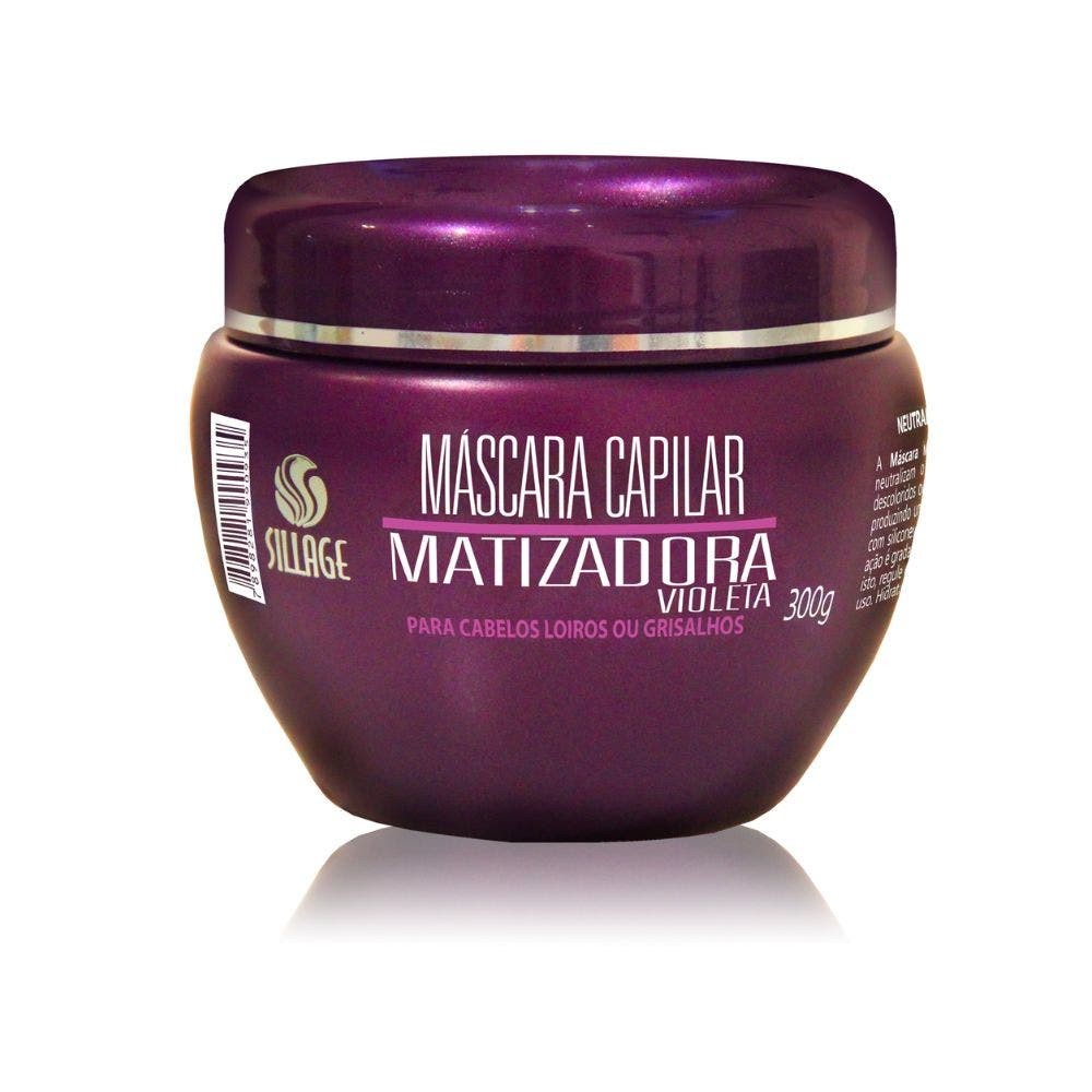 Máscara Capilar Sillage Matizadora Violeta 300g em Oferta na Shopee