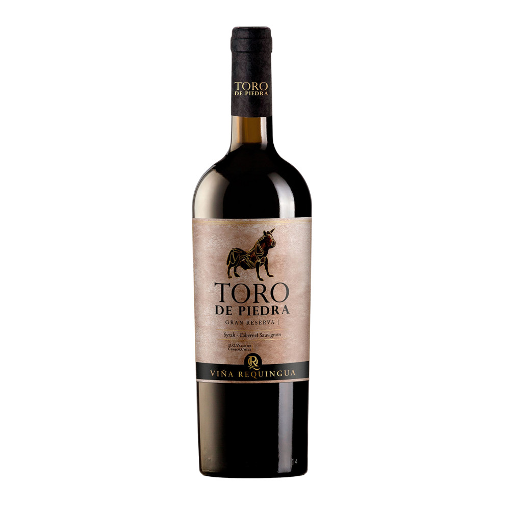 VINHO CHILENO TORO DE PIEDRA GRAN RESERVA SYRAH CAB SAUVIGNON 750ML