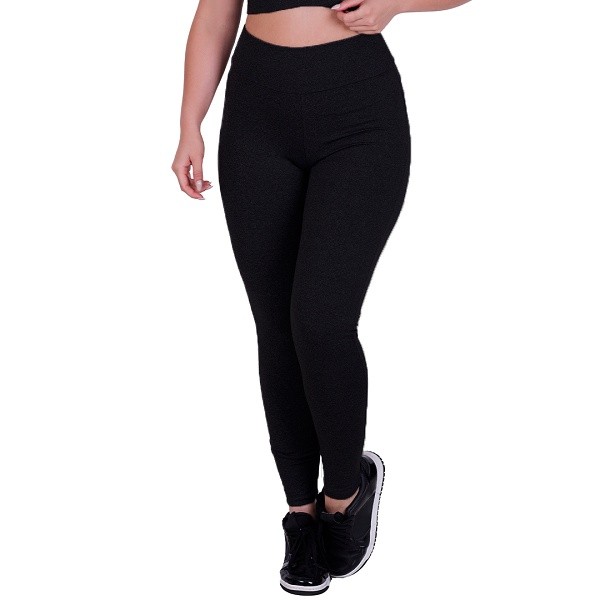 Calça Ginástica Legging Peluciada Suplex Fitness Academia Confortável  Crossfit