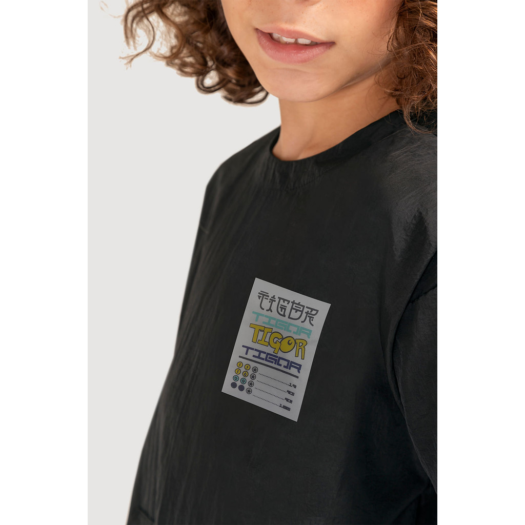 Conjunto Curto Oversized Infantil Masculino Tigor T. Tigre