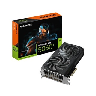 Placa de Vídeo NVIDIA GeForce GIGABYTE RTX5060TI 8GB Windforce 2X GDDR7 128 Bits - HDMI/3X DP-  GV-N506TWF2-8GD em Oferta na Shopee