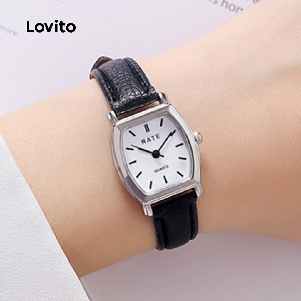 (Trendy) Lovito Relógio de Quartzo Casual Estilo Todas As Estações 1 Relógio de Quartzo para Mulheres LFA83230 em Oferta na Shopee