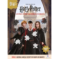 Livro Harry Potter - Livro com Quebra-Cabeça