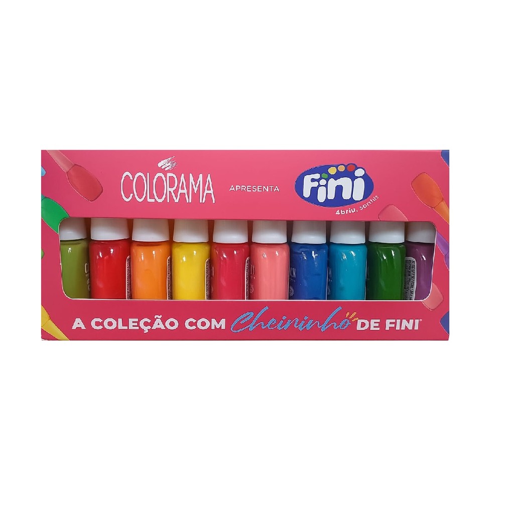 Colorama Coleção Fini Com Cheirinho 10 Cores