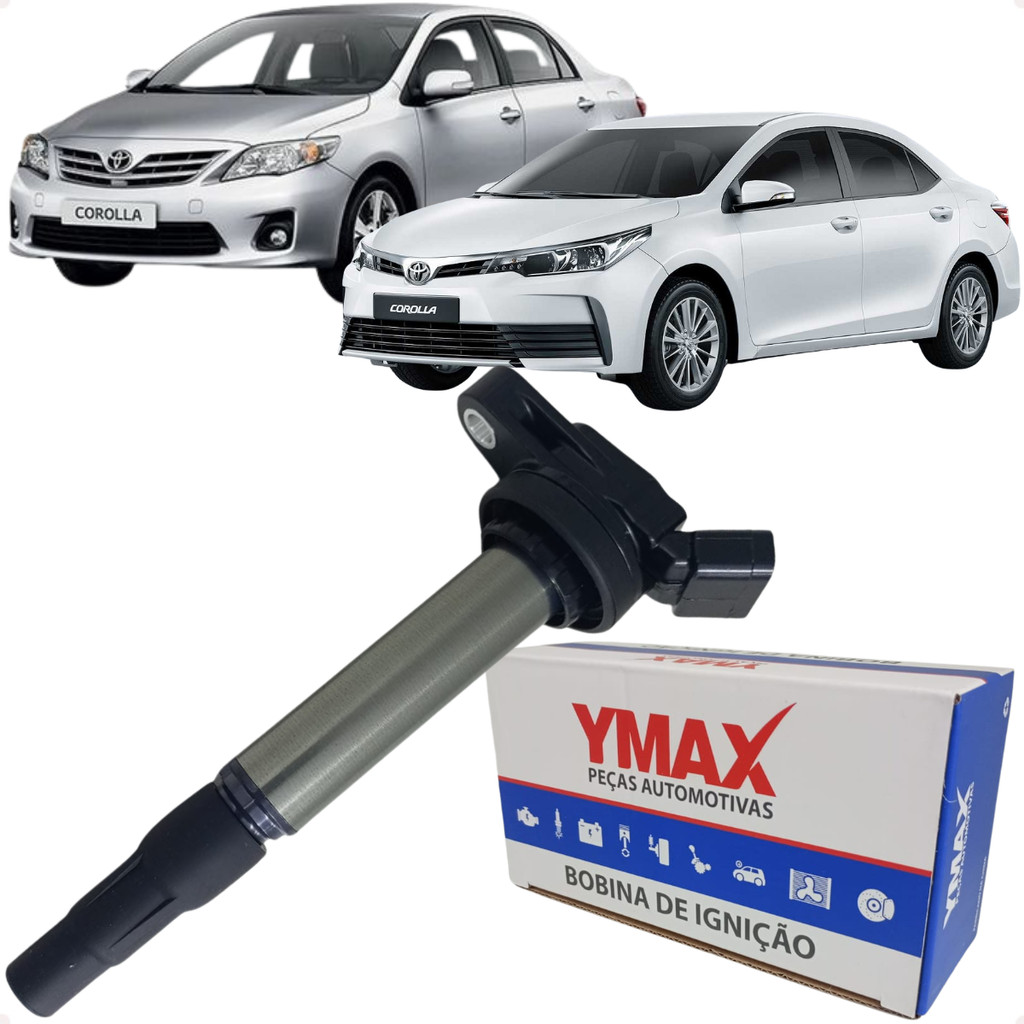 Bobina Ignição Corolla 1.8 2.0 16v Flex 2009 2010 2011 2012 2013 2014 2015 2016 2017 2018 2019 em Oferta na Shopee