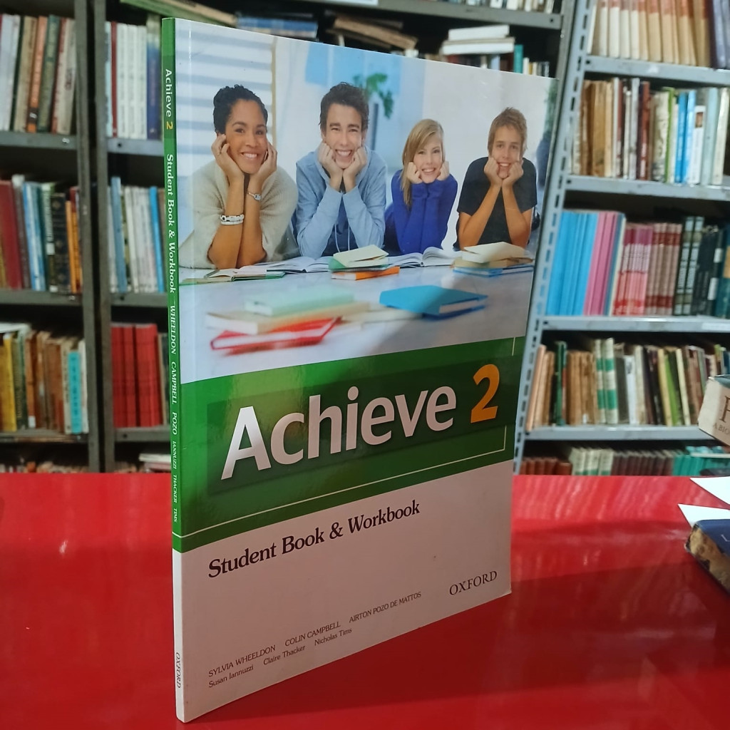 Achieve 2: Student Book & Workbook autor Sylvia Wheeldon / Colin Campbell e Airton Pozo de mattos