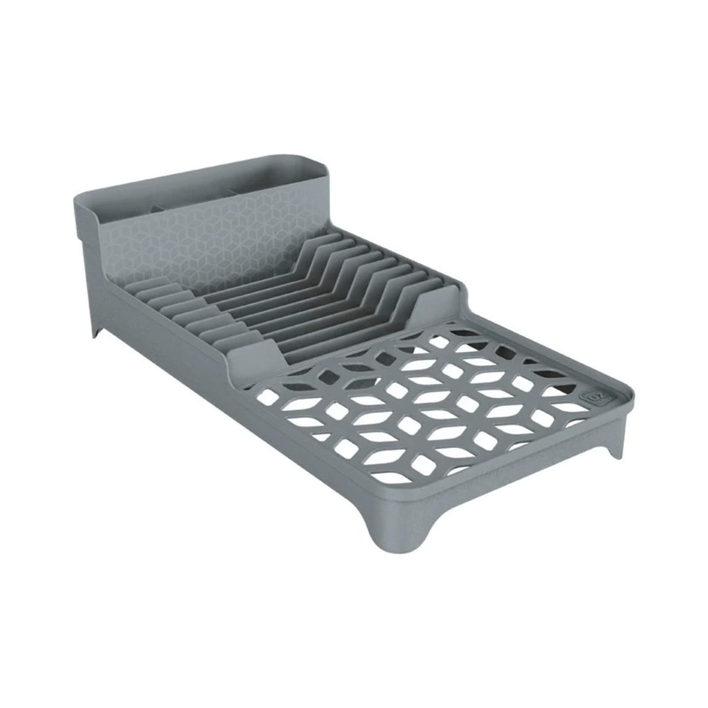 Escorredor de Louça Multi de Plástico cor Cinza Titânio UZ Utilidades - UZ448-CIN em Oferta na Shopee