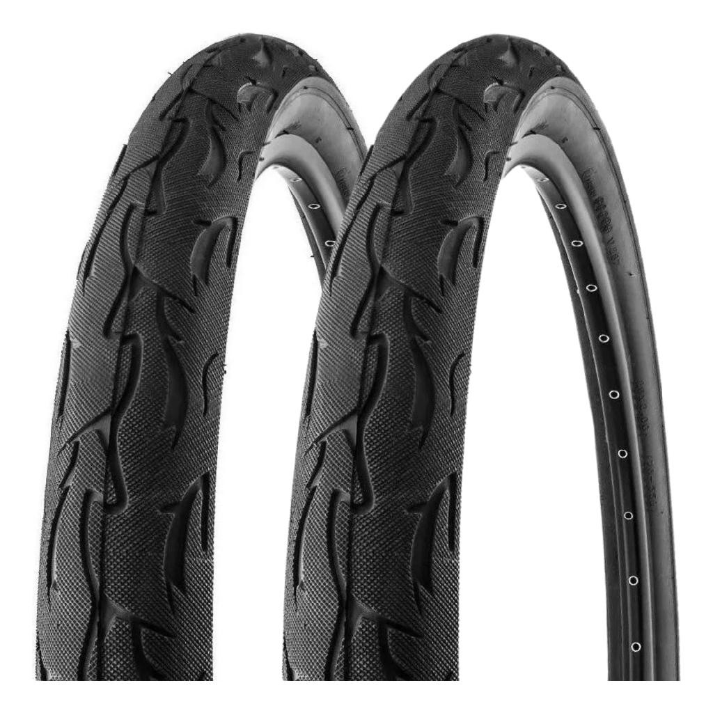 Par Pneu 26 X 2.125 Bicicleta Vee Rubber Flame Balão 57-559 Cor Preto em Oferta na Shopee