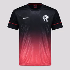 Camisa Flamengo Canastra Infantil Preta