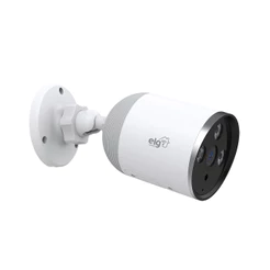 Câmera de Segurança Externa Wi-Fi Full HD 1080p, Visão Noturna Colorida, Áudio Bidirecional, ELG SHCF601