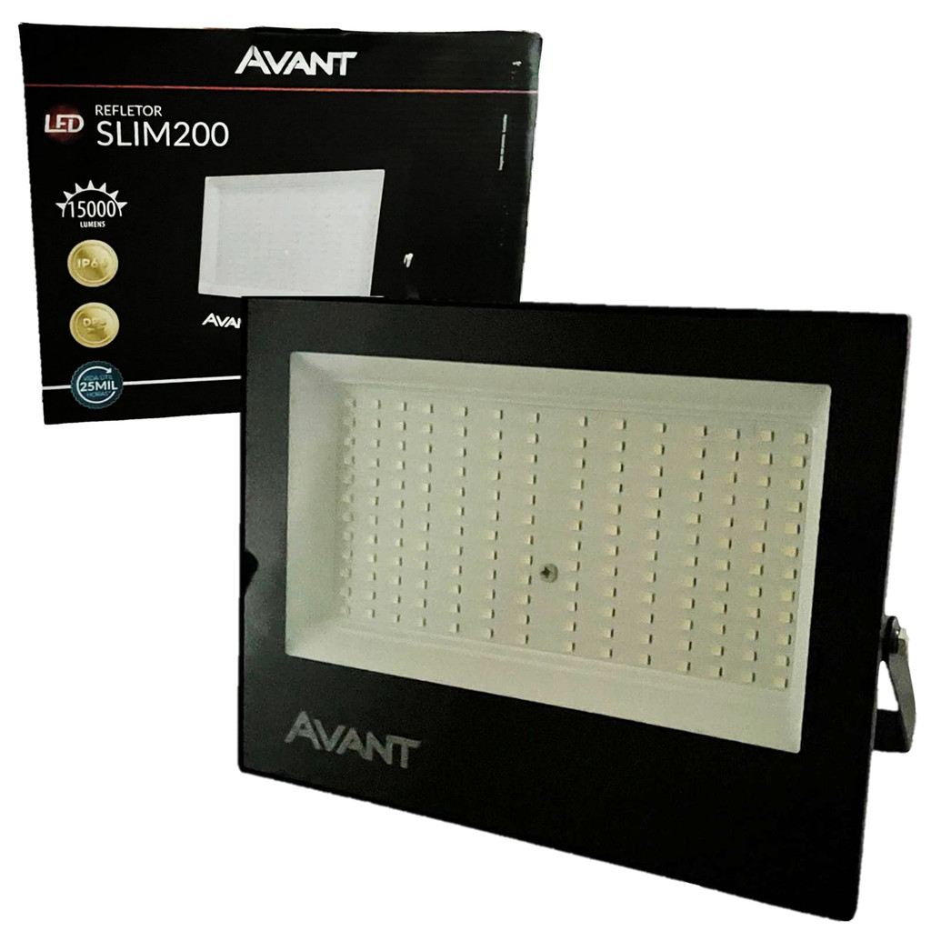 Refletor Holofote Smd Led 200w Prova D'água Bivolt