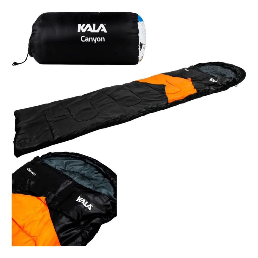Saco De Dormir Camping Poliéster 5c A 12c Extremo Com Capuz — imagem 2 de 2