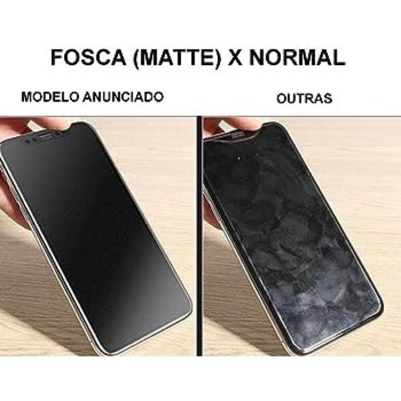 Película Cerâmica Fosca Privacidade Para Samsung Galaxy Série A, Série M, Série S. — imagem 2 de 2