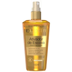 Ativador de Escova Elixir Beauty Color 100ml Antifrizz Thermo Proteção Não Oleoso Vitamina E