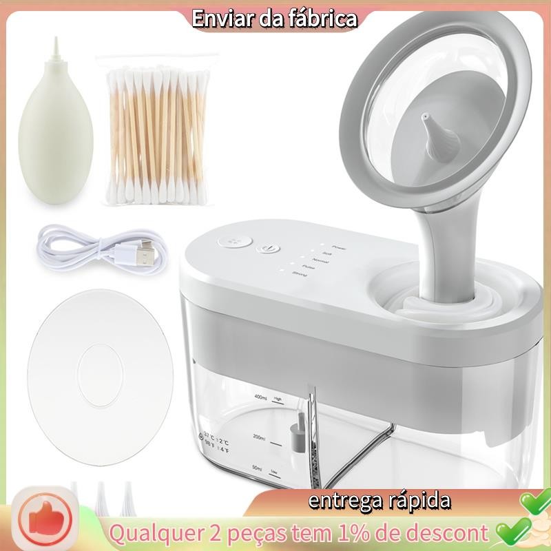 Limpador Elétrico De Água Para Ouvido , Sistema De Irrigação De Cera De Kit De Limpeza De Segurança , Fácil De Usar