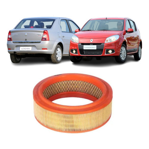 Filtro De Ar Do Motor Motrio Renault Sandero/logan 1.6 8v