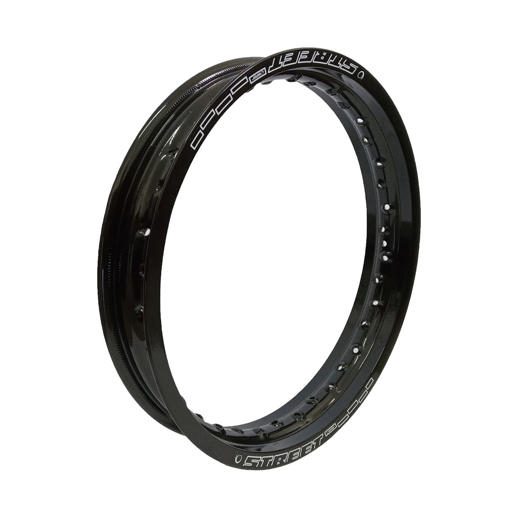 Aro Unitário Traseiro Roda Viper Alumínio Modelo Street 17x215 Bros Xre 190 Crosser 150 Preto Brilho
