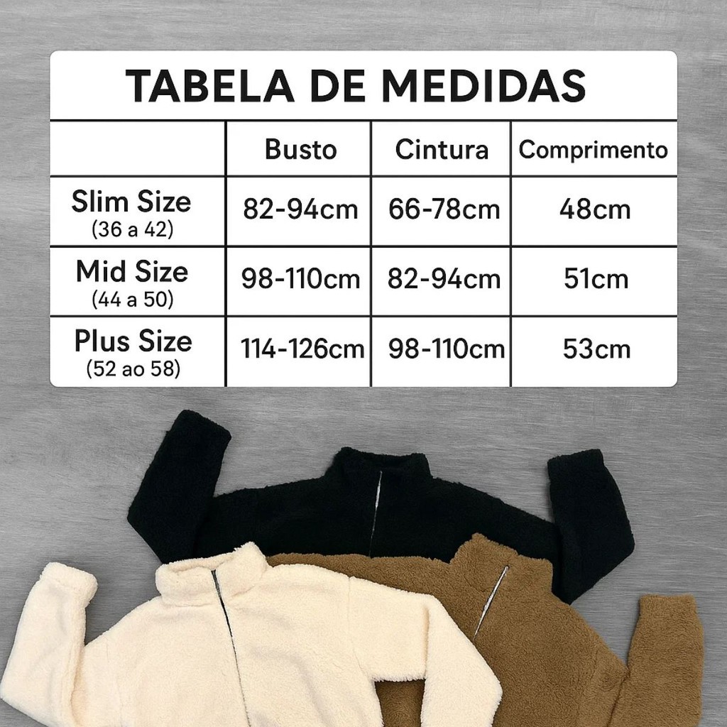 Casaco Feminino Inverno Plus Size Blusa De Frio Feminina Casaco Teddy Feminino Gola Alta Com Ziper