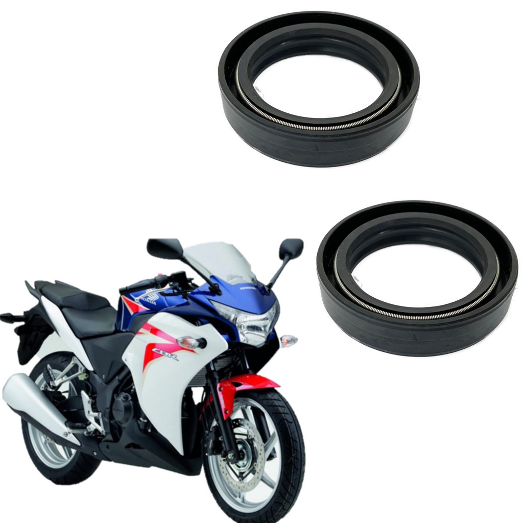 PAR RETENTOR BENGALA HONDA CBR 250R SELO VEDAÇÃO ÓLEO 250 R