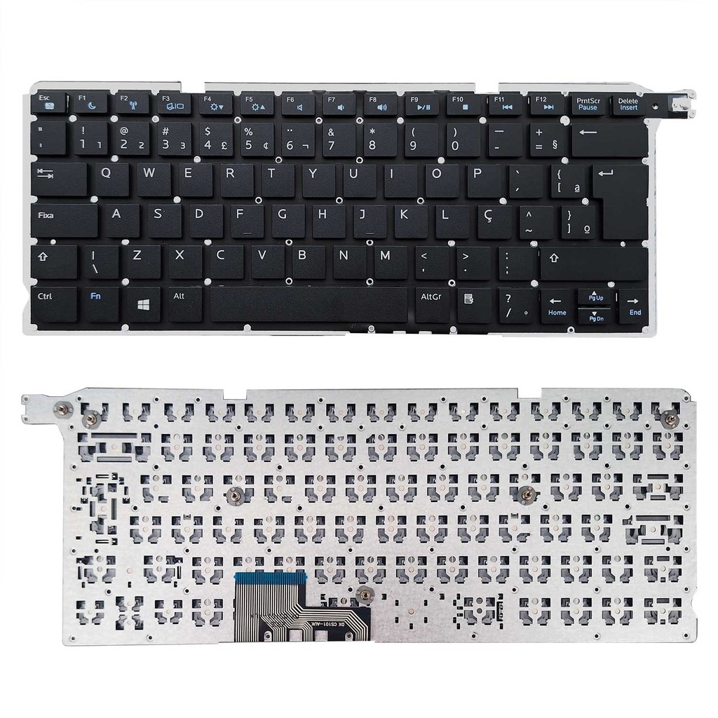 Teclado Para Notebook Dell Vostro V14t-5470-a20 5470r 14-5439 5460 5470 5480 V5460 V5470 V5480 P41g P41g002 Y3x62 Com Ç