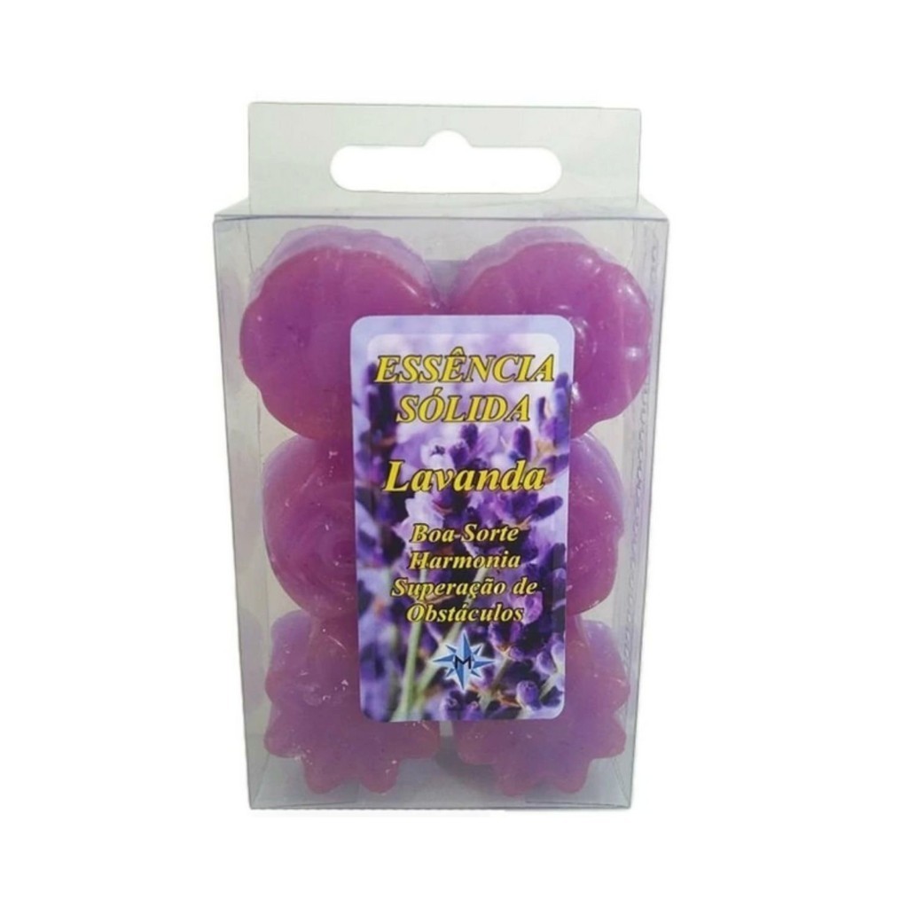 Essência Sólida Lavanda Aromaterapia, Pastilhas para Rechaud