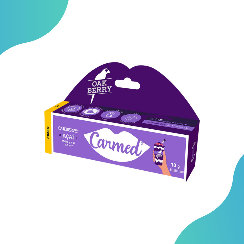 Carmed Açaí Oakberry Hidratante Labial Edição Limitada 10g - Cimed