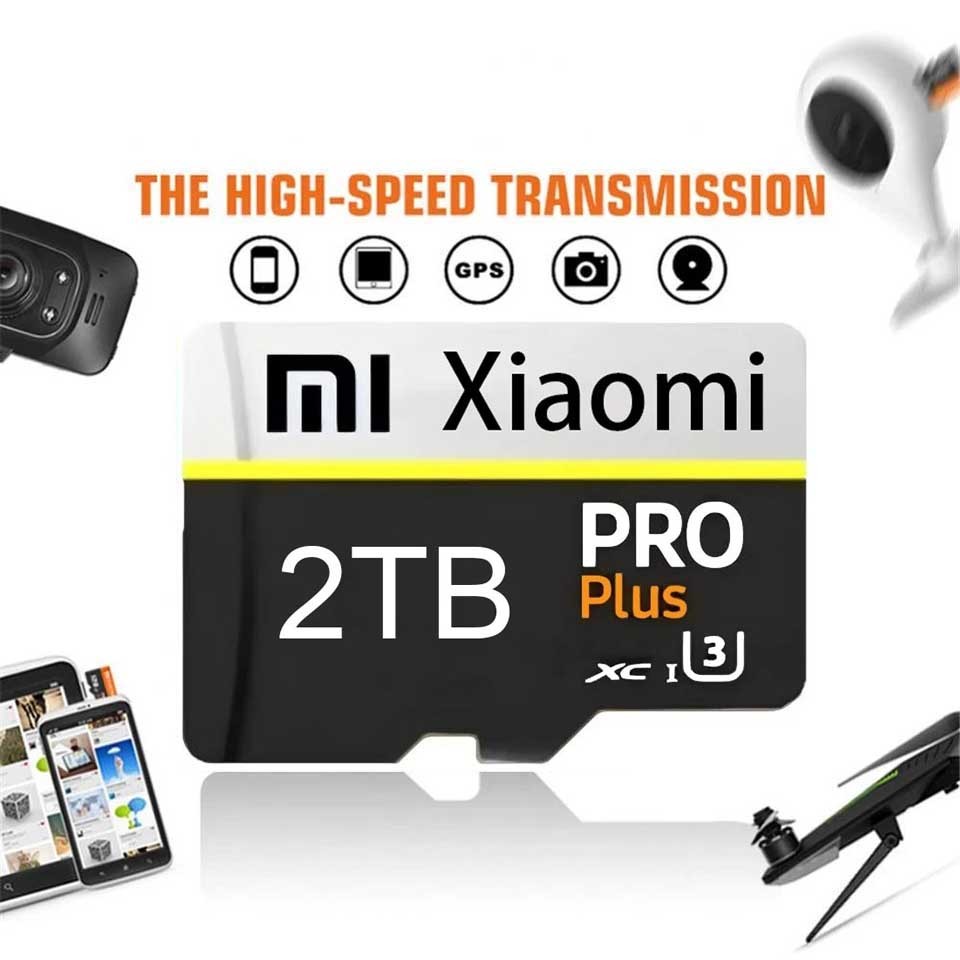 Mini Cartão Micro TF SD 512GB 256GB De Memória 2TB 1TB Alta Velocidade Cartao De Memoria 128GB Para Câmera De Telefone D