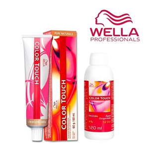 Tonalizante Tinta para Cabelo Color Touch Wella Sem Amônia + Emulsão 4% 13vol Envio Imediato em Oferta na Shopee
