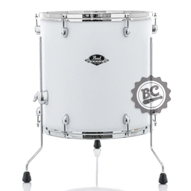 Surdo Avulso 14¨ Pearl Export EXX Satin White 14x14¨ com 3 pés inclusos