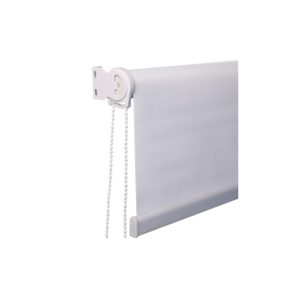 Persiana Em Rolo De Tecido Blackout 100x260cm Branco Atlas — imagem 2 de 2