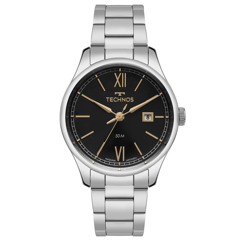 Relógio Technos Masculino Executive Prata - 2115TYX/1P