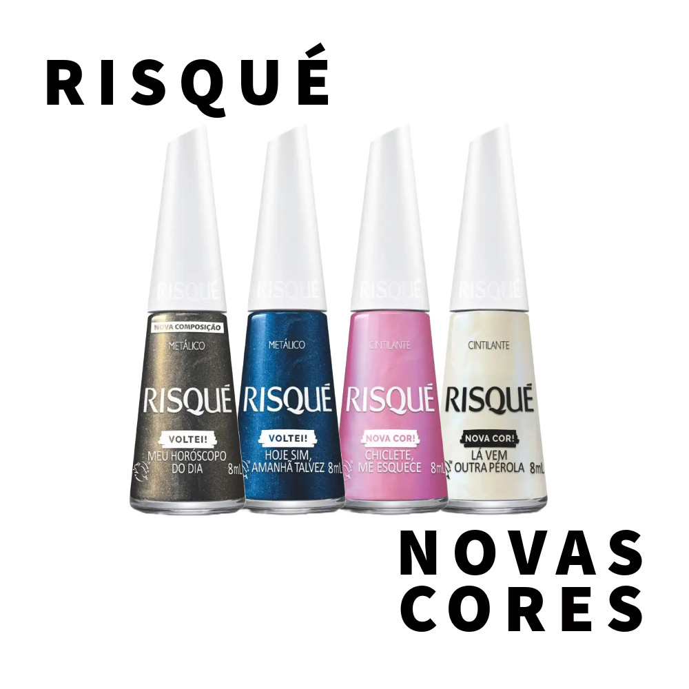 Esmalte Risqué em Oferta na Shopee