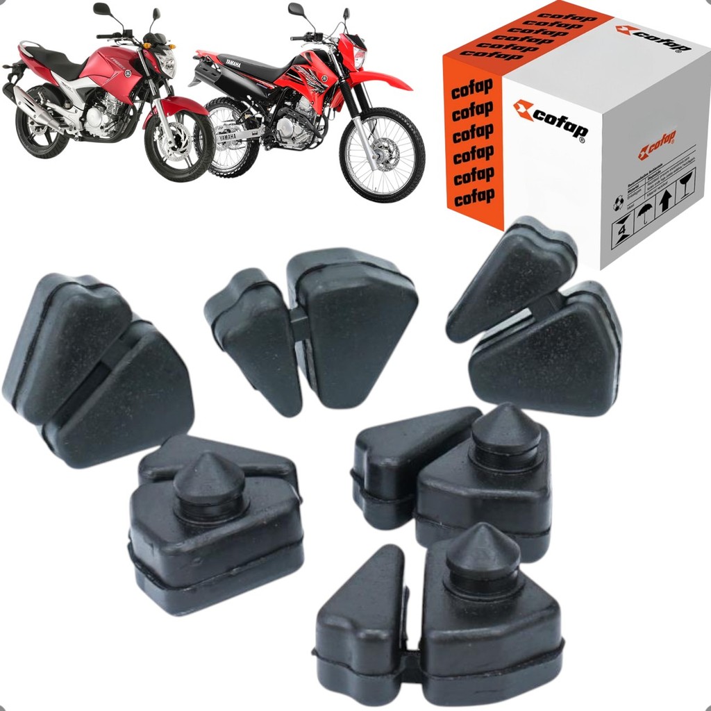 Coxim De Transmissao Bucha Da Coroa Original Cofap Yamaha Fazer Lander 250 2006 a 2021 em Oferta na Shopee