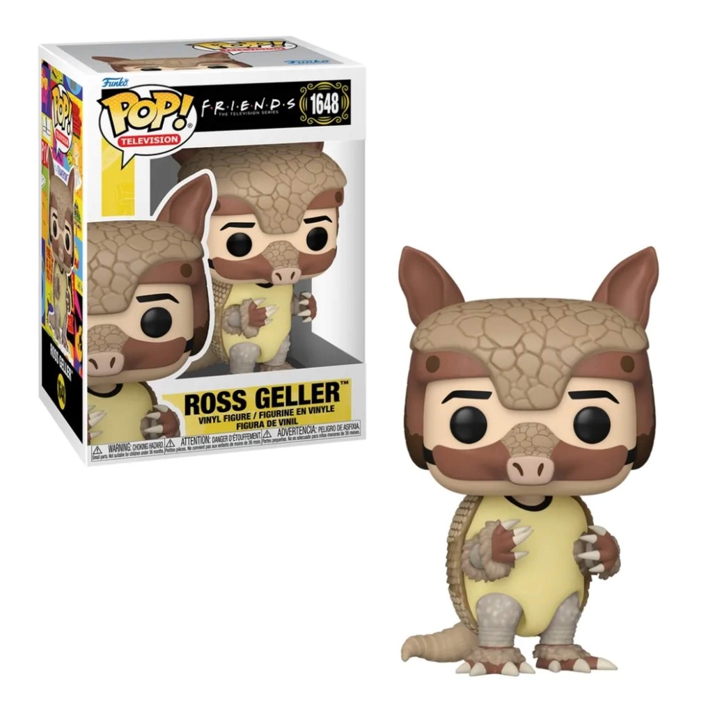 Boneco Funko Pop! Friends - Ross Fantasiado de Tatu Candide - 11765 em Oferta na Shopee