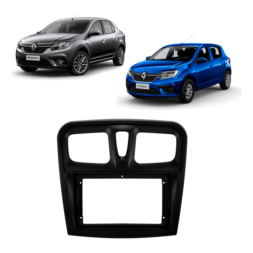 MOLDURA 2DIN RENAULT SANDERO/LOGAN 15-21 9" EXPEX EPX9RN007