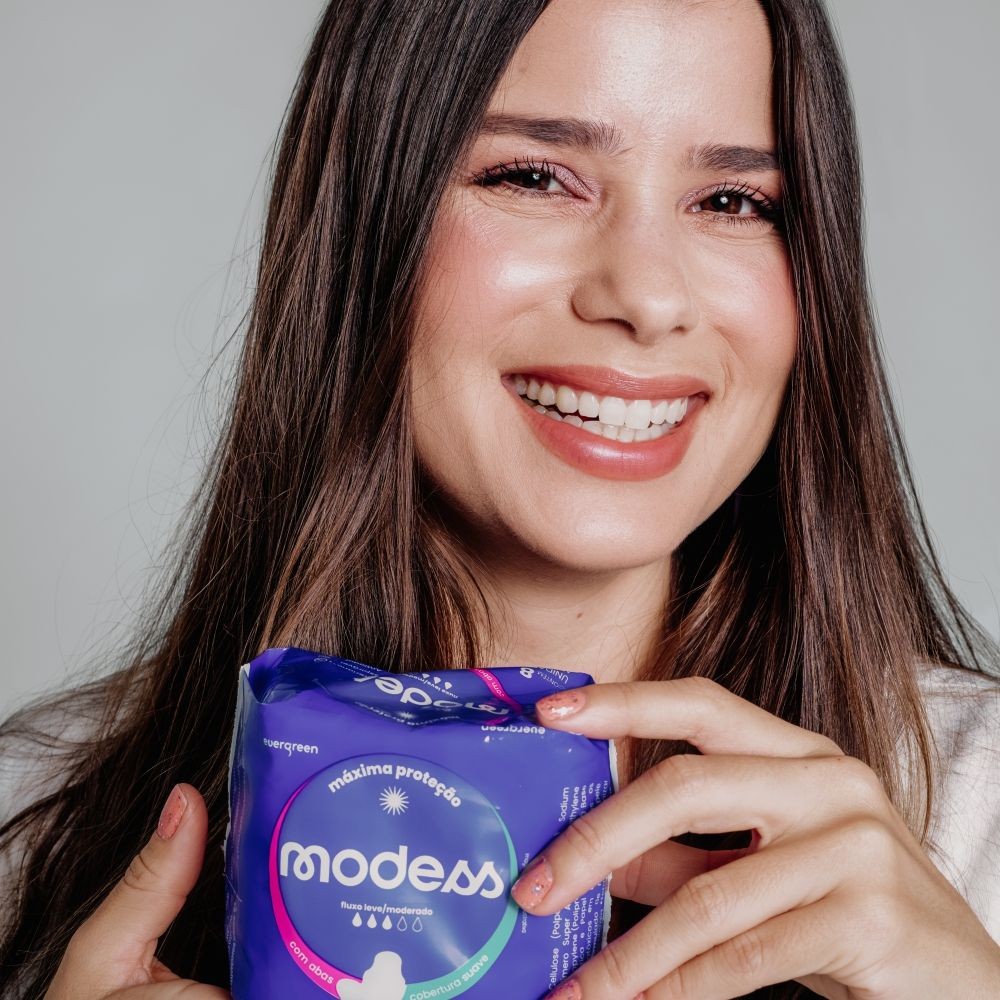 Absorvente Íntimo Cobertura Suave Modess 8un - Evergreen · foto 2