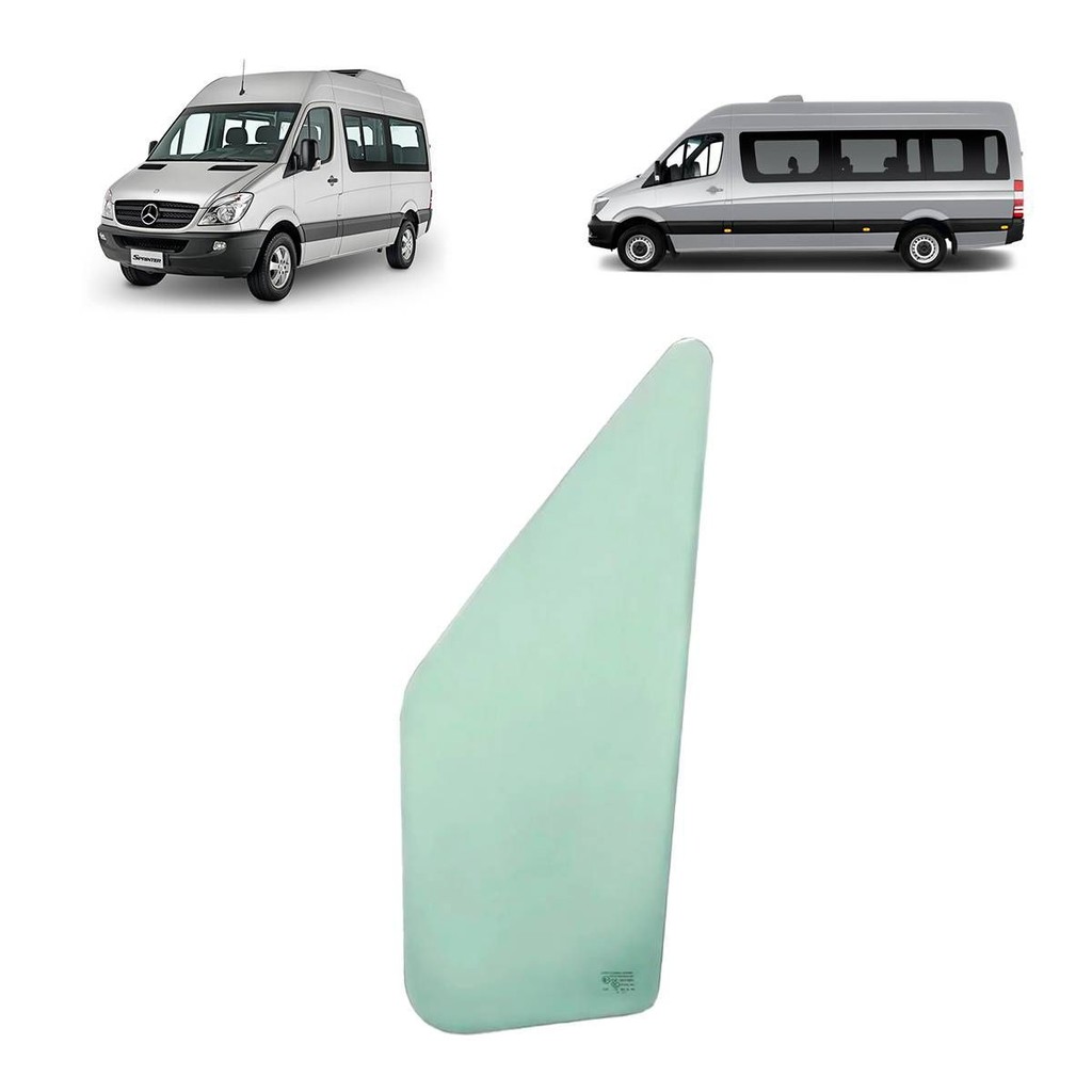 VENTAROLA VIDRO FIXO LADO ESQUERDO MERCEDES BENZ SPRINTER 2012 A 2019
