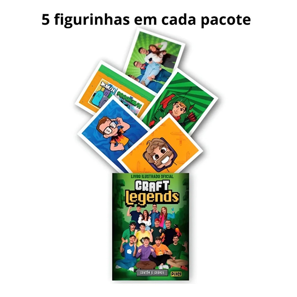 25 figurinha Craft Legends Lopers Bauers Tonigon Marcelo  Mana Cadres Athos Problems Geleia Robin