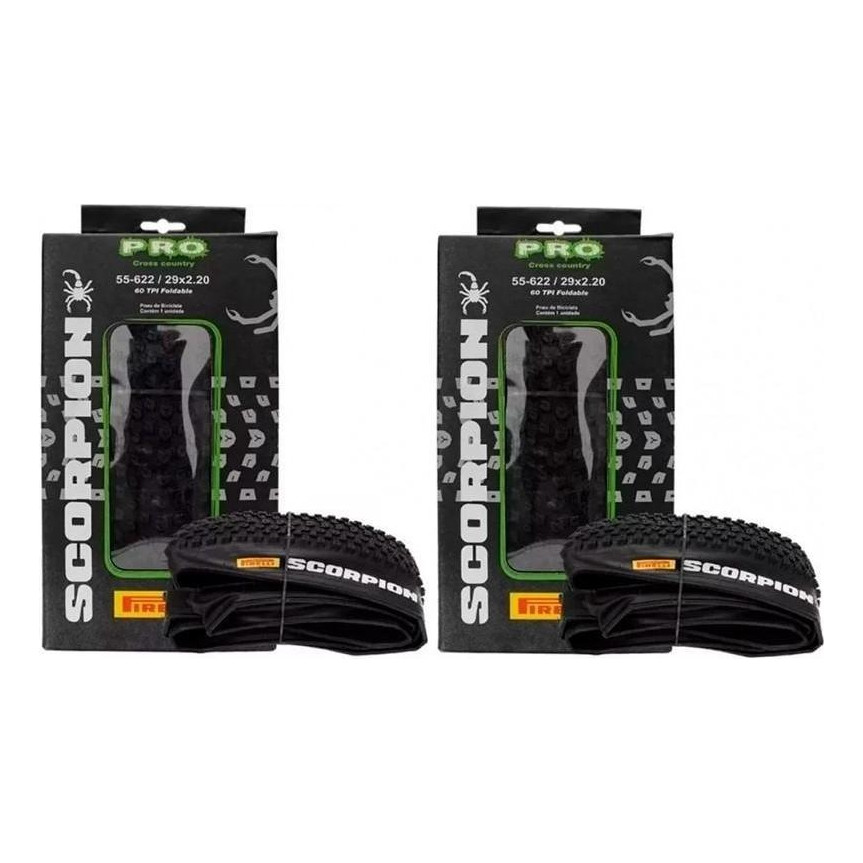 Par De Pneu Pirelli Scorpion Pro 29x2.20 - Kevlar em Oferta na Shopee