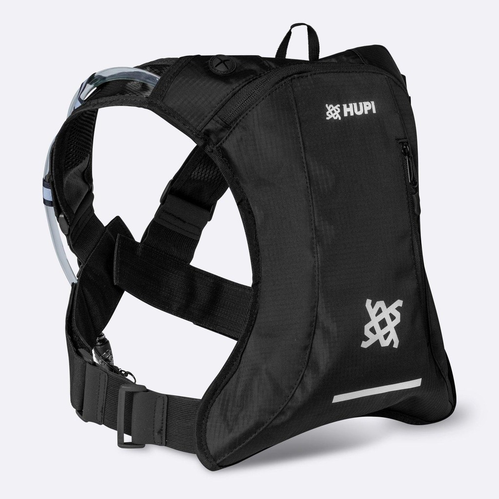 Mochila de Hidratação HUPI HUWE Lite Preto com Refil para Ciclismo e Corrida em Oferta na Shopee